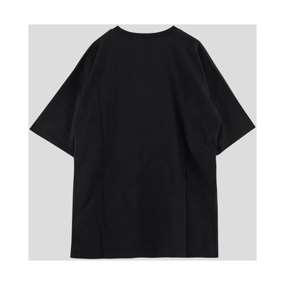 Diesel Katoenen Logo T-shirt Black Heren