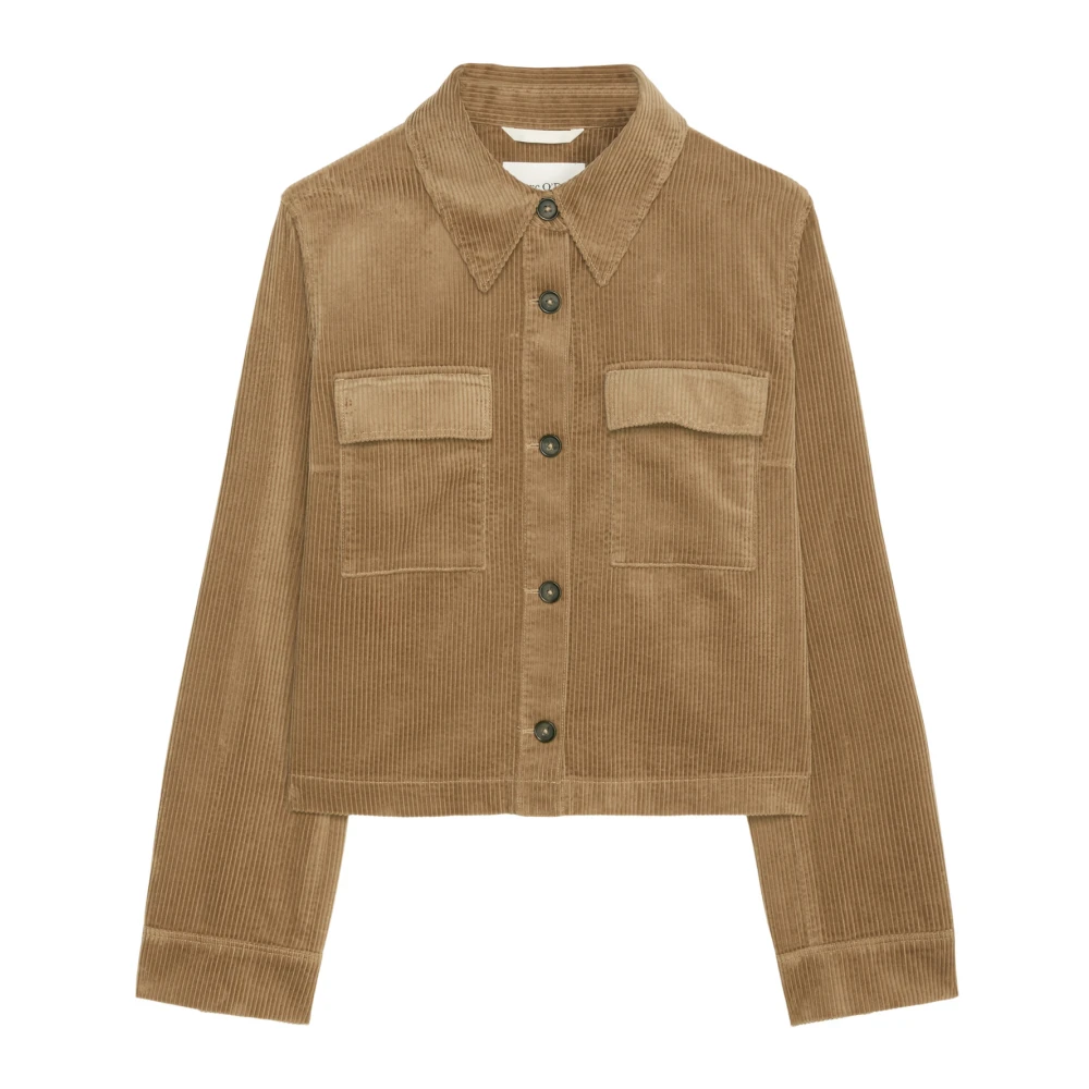 Marc O'Polo Corduroy jacka regular Brown, Dam