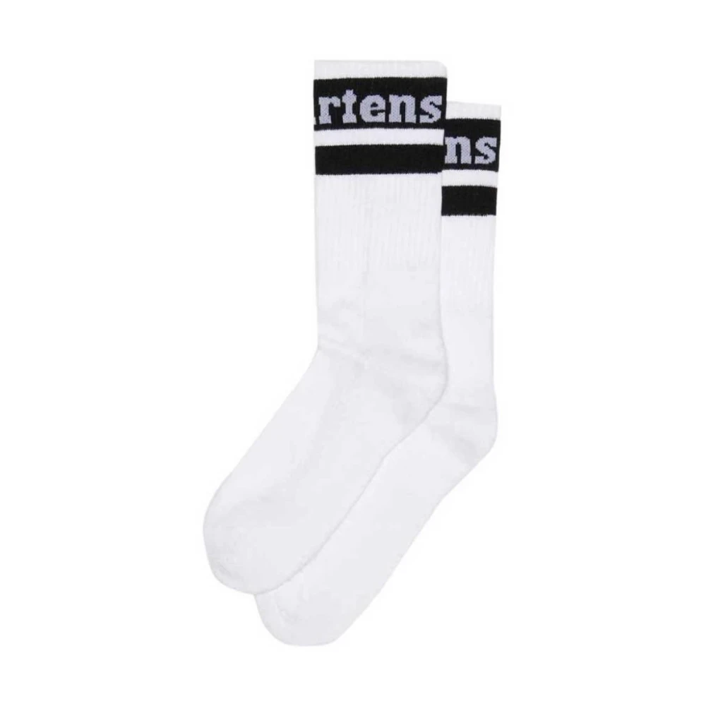Dr. Martens Athletic Logo Sokken White Heren
