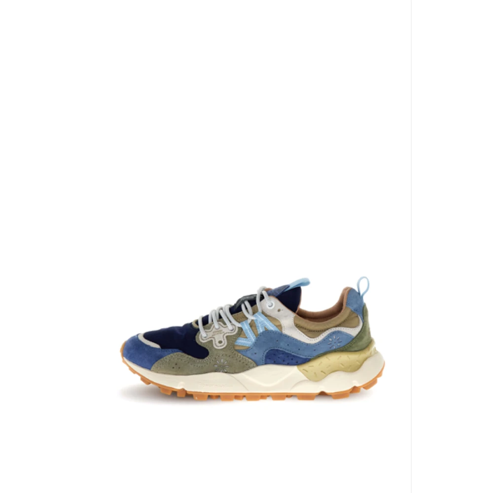 Flower Mountain Men's Multicolor Sneakers, 9 Uk, Yamano 3 Sneaker