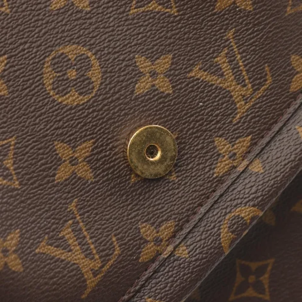 Louis Vuitton Vintage Pre-owned Canvas backpacks Brown Dames