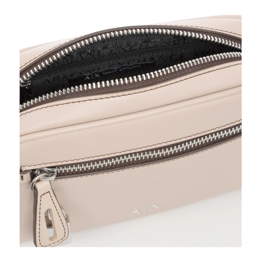 Armani Exchange Stijlvolle Crossbody Tas met Verstelbare Band Pink Dames