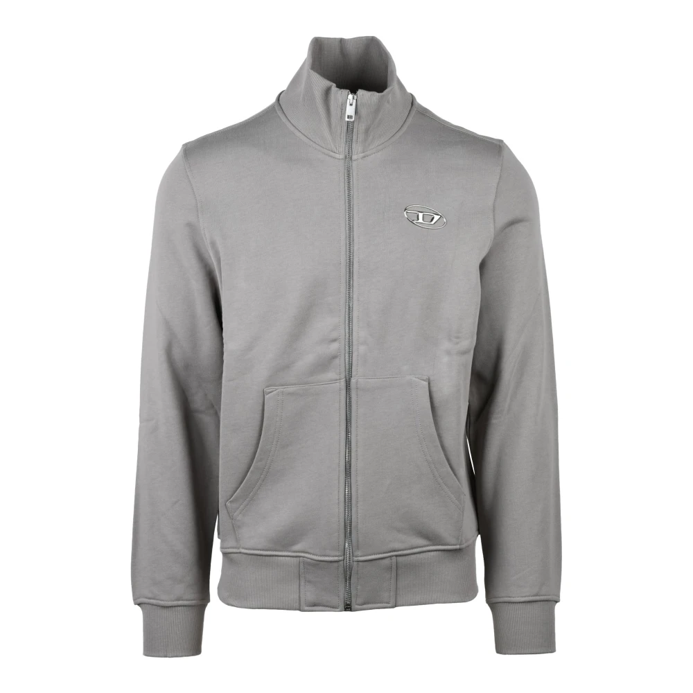 Diesel Uomo Grigio Felpe, Xl, New,