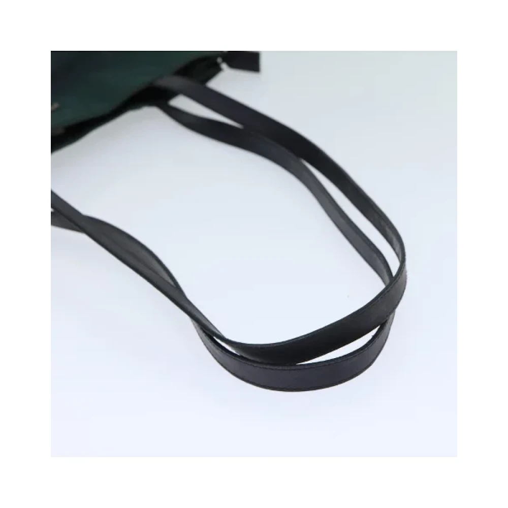 Prada Vintage Pre-owned Nylon prada-bags Green Dames