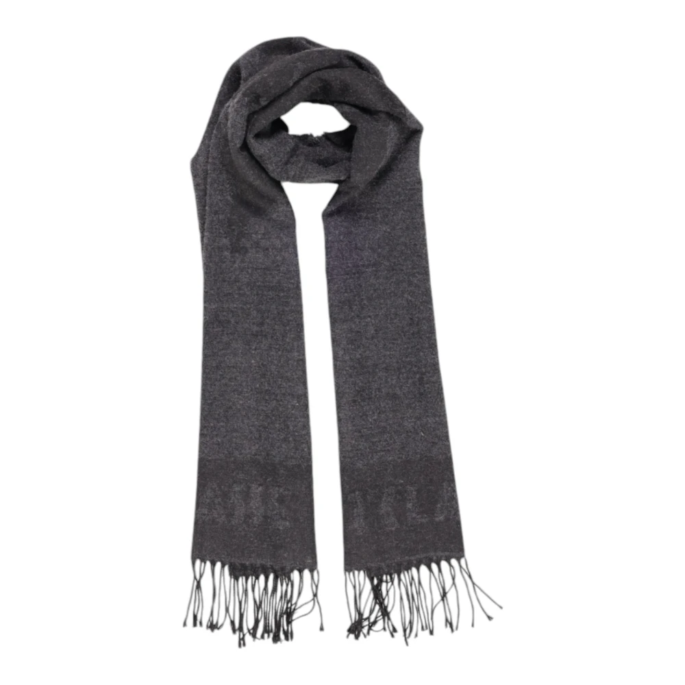 Alviero Martini 1a Classe Grijze Viscose Sjaal Herfst Winter Collectie Gray Dames