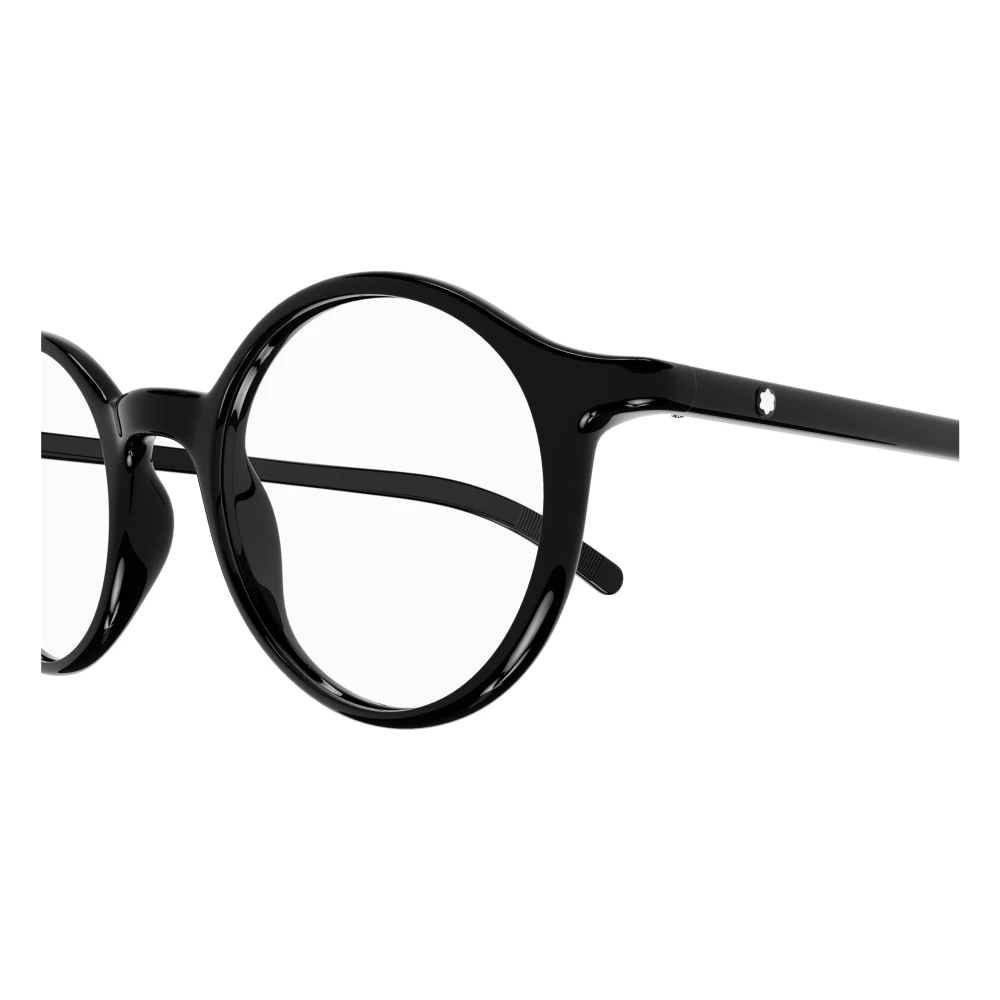 Montblanc Stijlvolle Bril Zwarte Frame Black Heren