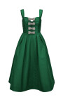 robe-avec-encolure-carree-en-taffetas-avec-noeuds-en-diamant