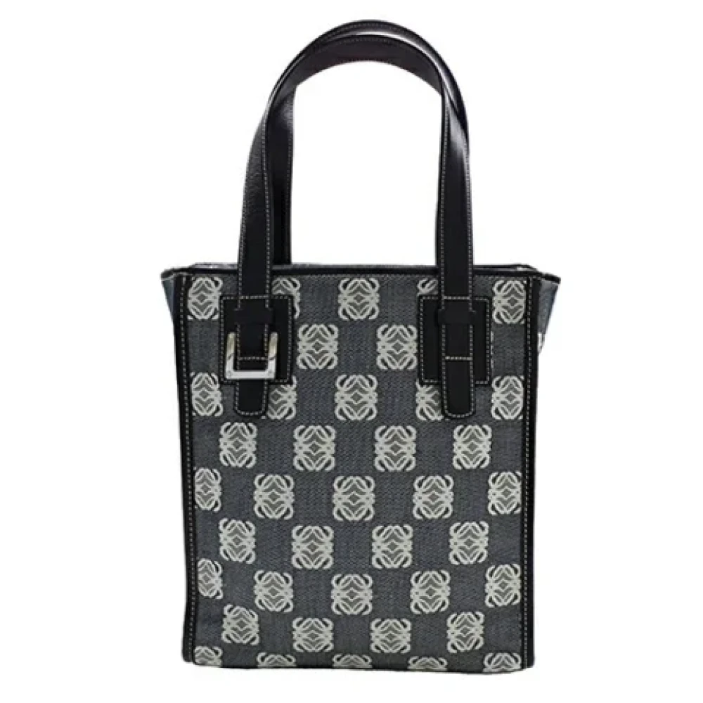 Loewe Pre-owned Canvas handbags Black Dames