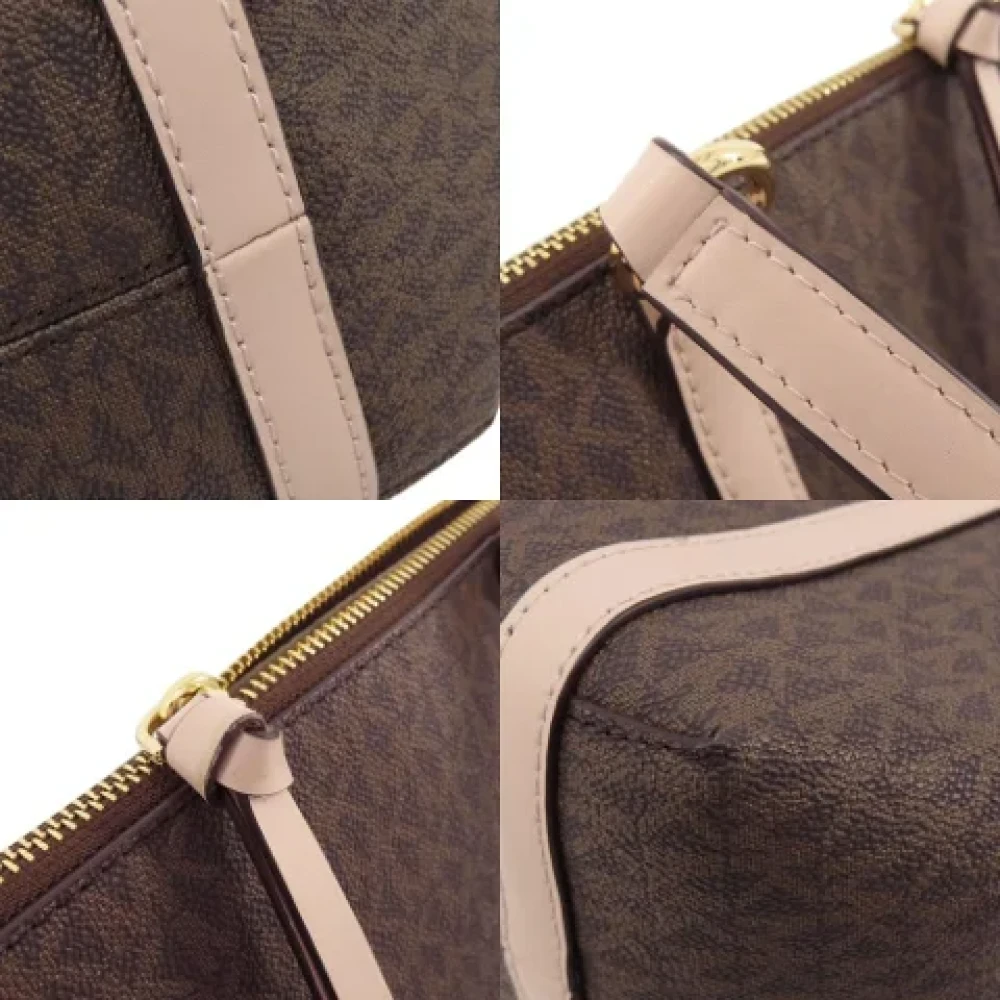 Michael Kors Pre-owned Fabric totes Brown Dames