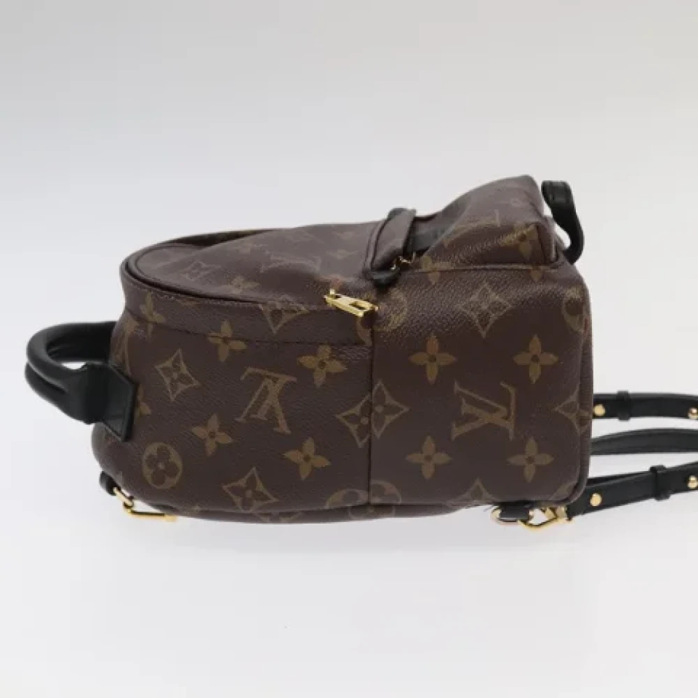 Louis Vuitton Vintage Pre-owned Canvas backpacks Brown Dames