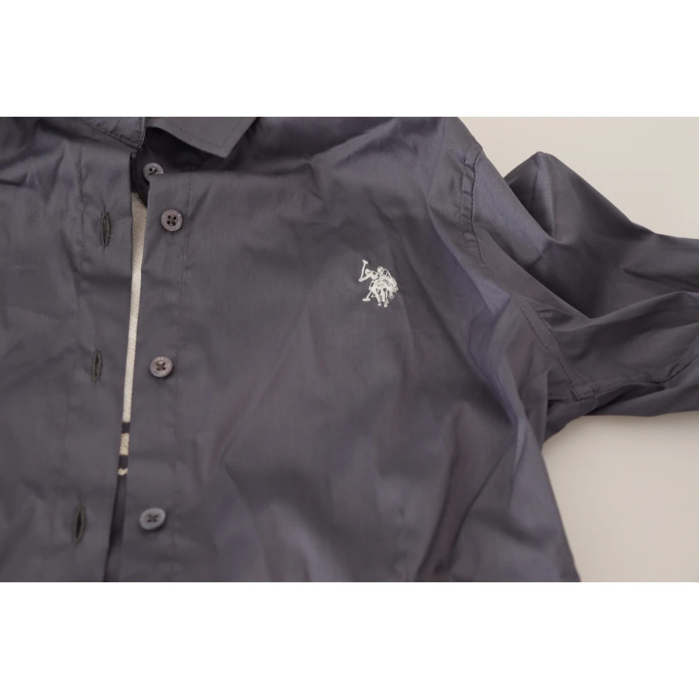 U.s. Polo Assn. Grijs poloshirt met lange mouwen Gray Dames