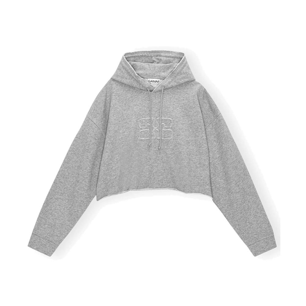 Butterfly Logo Cropped Hoodie