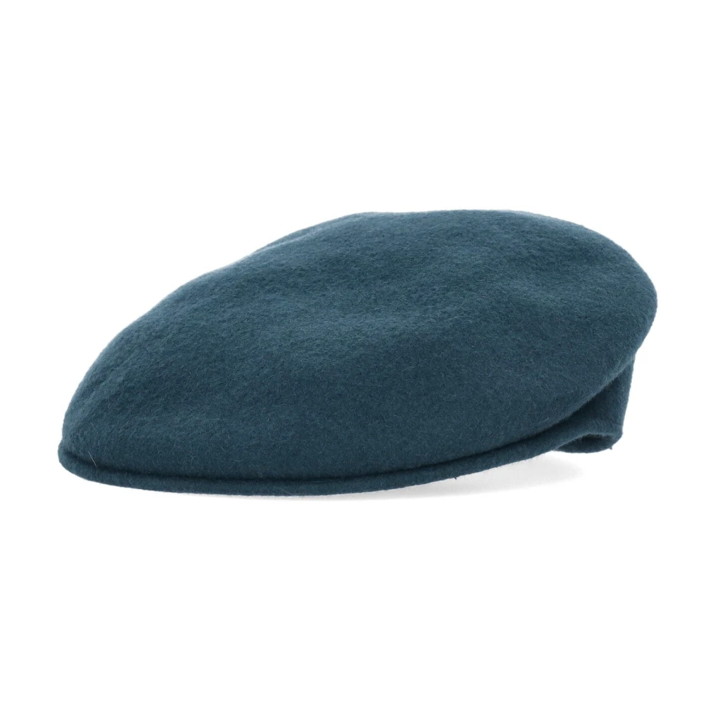 Kangol Wollen Pet Geborduurd Logo Green Heren