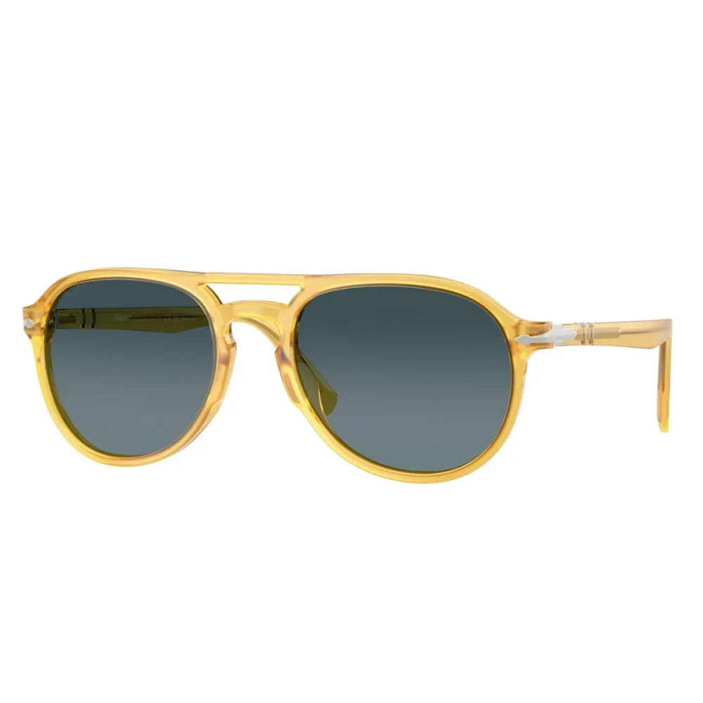 Persol Unisex Blue Polarized Sunglasses Gradient Frame