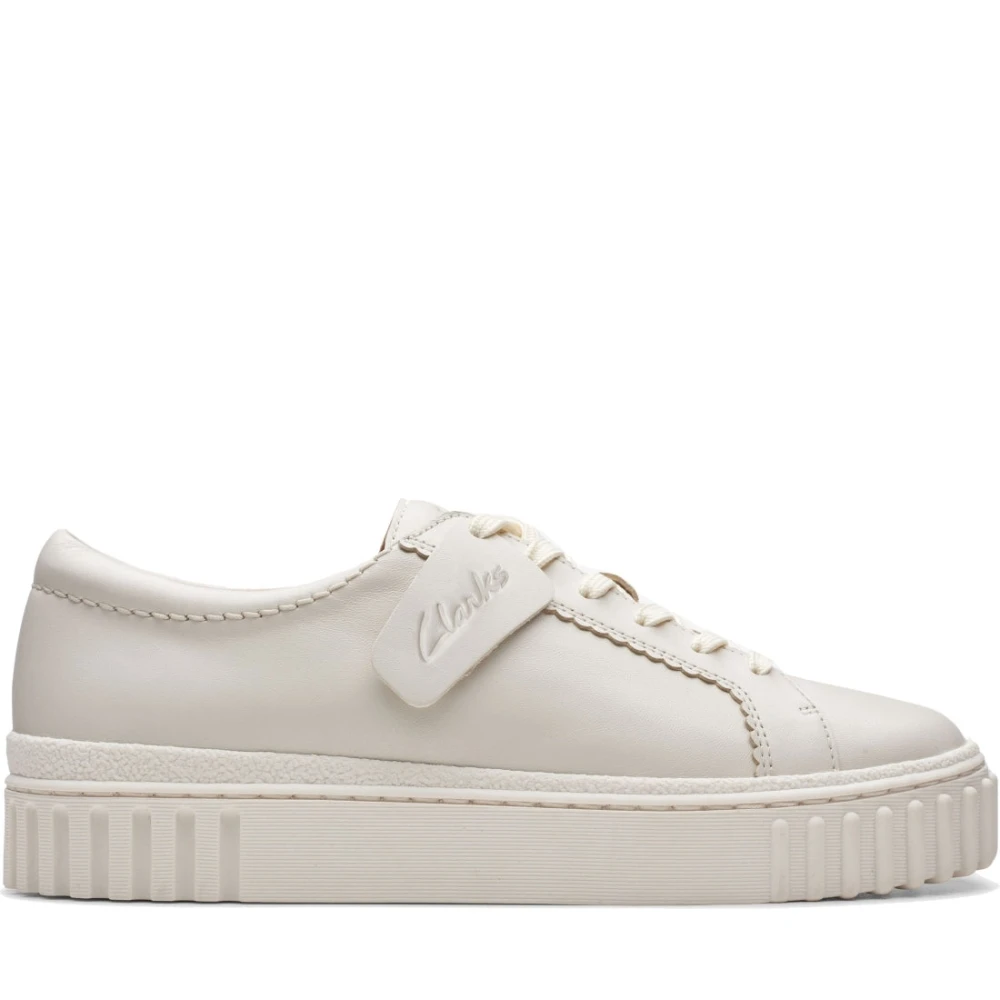Clarks Women's Beige Leisure Trainers For - Sneakers - 7 Uk - Shoes