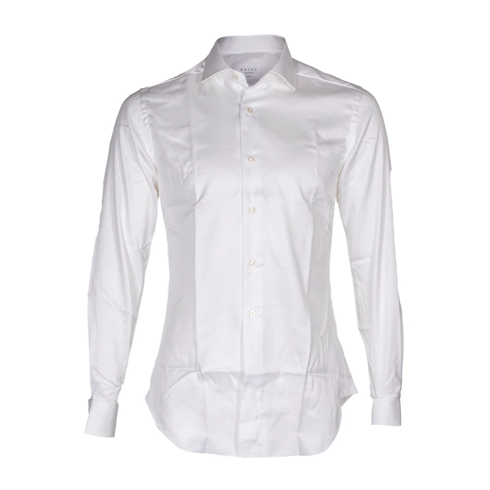 Xacus Men's White Travel Twill Shirt - Casual Shirts - 2XL - Shirts