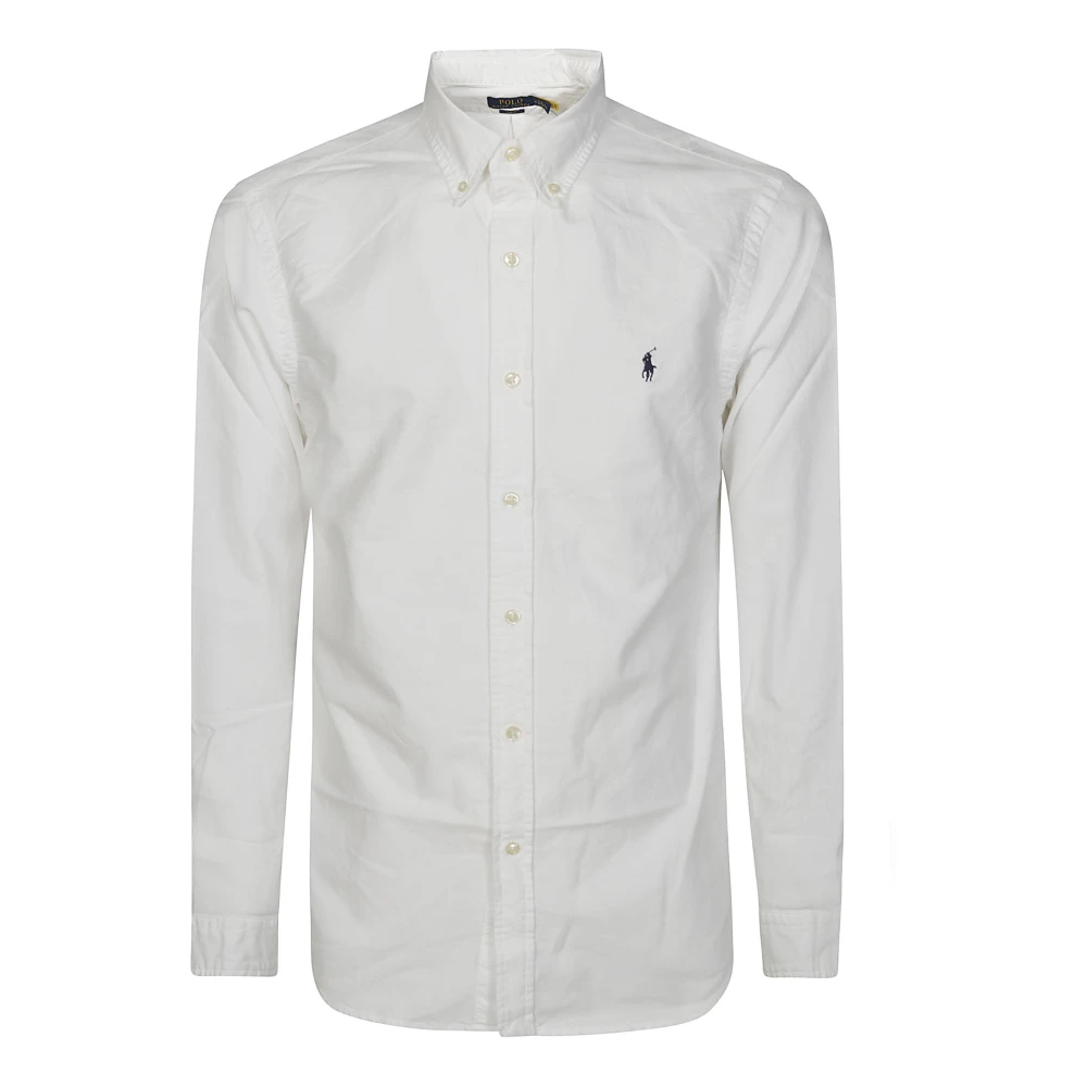 Ralph Lauren Oxford Skjorta Klassisk Modell White, Herr