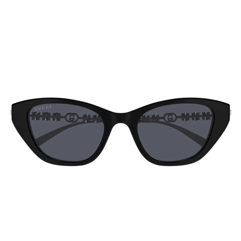 Gucci Gray Sunglasses, Female, 50 Mm, Cat Eye Sunglasses