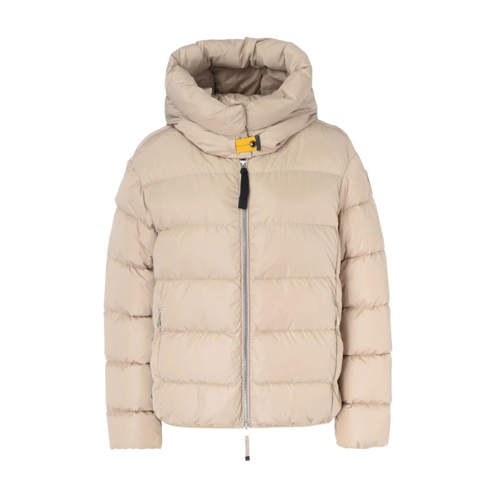 Parajumpers Beige Gewatteerde Jinny Jas Beige Dames
