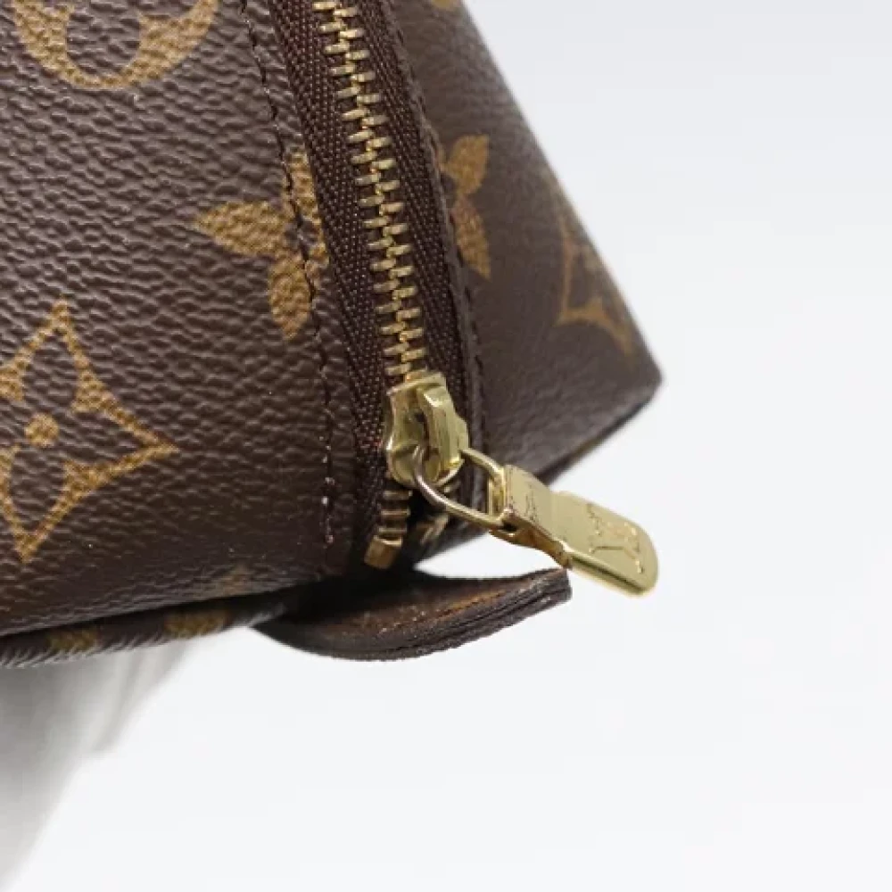 Louis Vuitton Vintage Pre-owned Canvas pouches Brown Dames