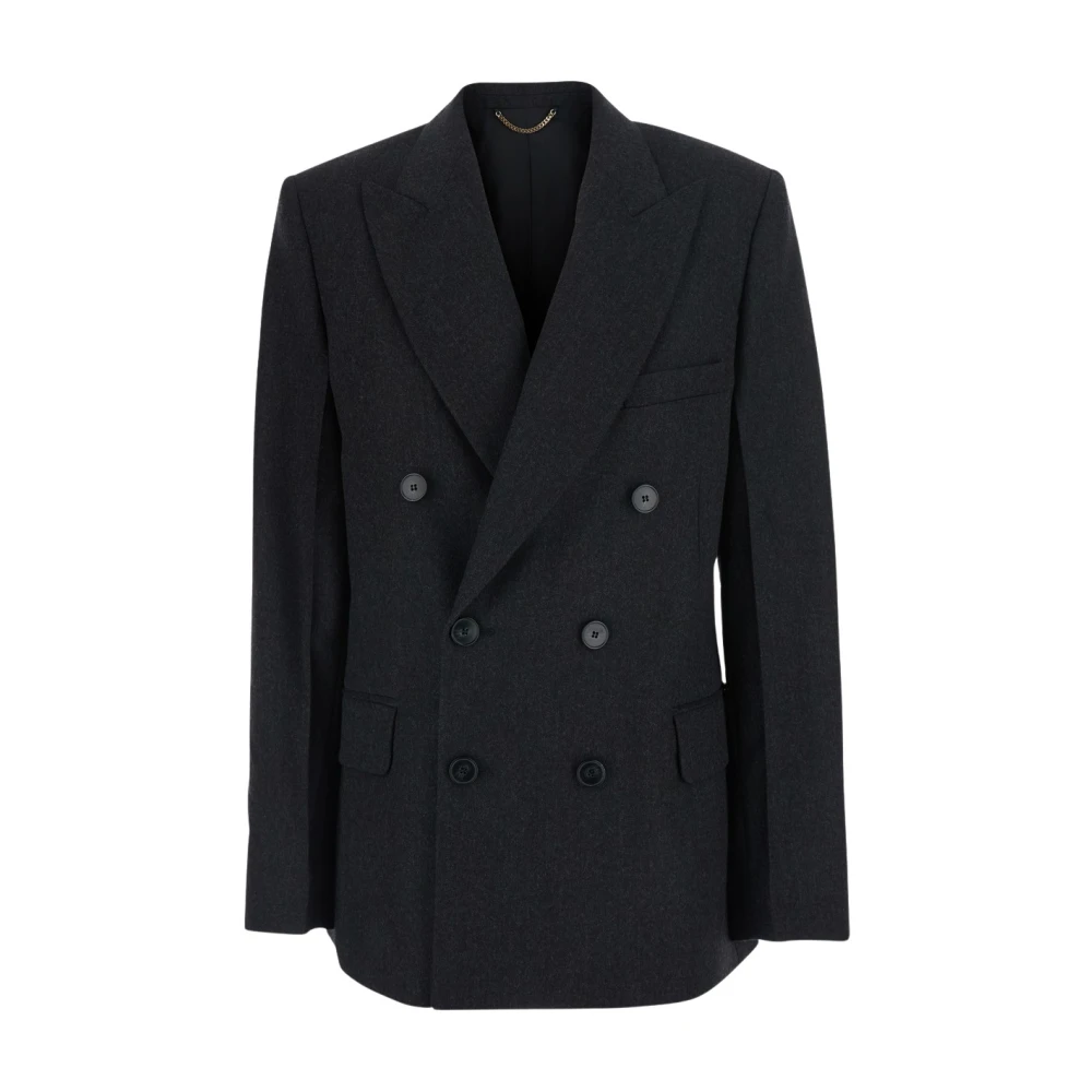 Victoria Beckham , Blazers, Female, Gray, Xs, Beatrice Jacket