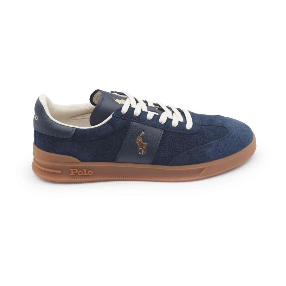 Polo Ralph Lauren Bedford Sneakers Heren Schoenen Blauw