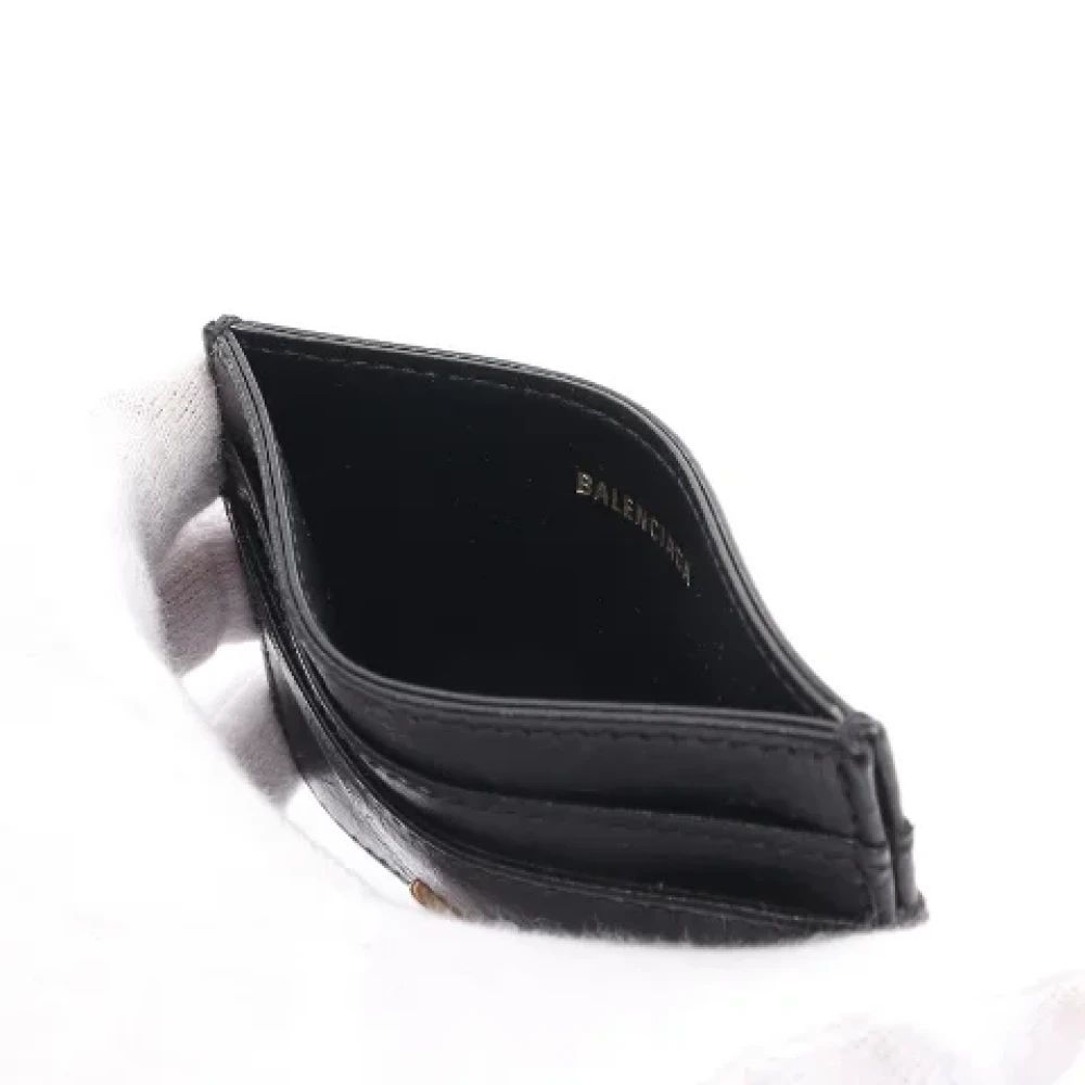 Balenciaga Vintage Pre-owned Leather wallets Black Heren