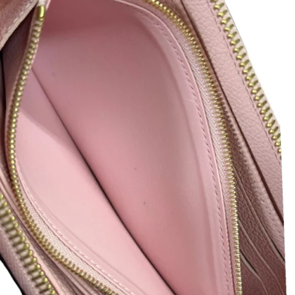 Louis Vuitton Vintage Pre-owned Fabric wallets Pink Dames