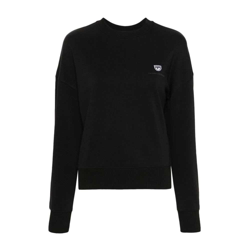 Chiara Ferragni Collection Zwarte Sweatshirts voor Dames Black Dames