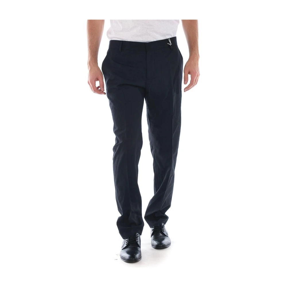 Daniele Alessandrini Black Suit Trousers, Male, Xl, Jeans Trouser