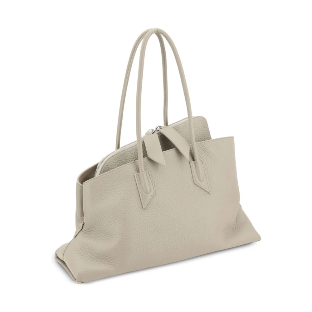 The Attico Beige Schoudertas Luxe Stijl Beige Dames