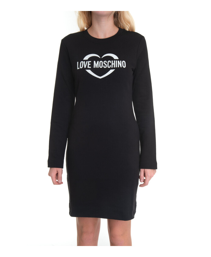 logo-fleece-dress
