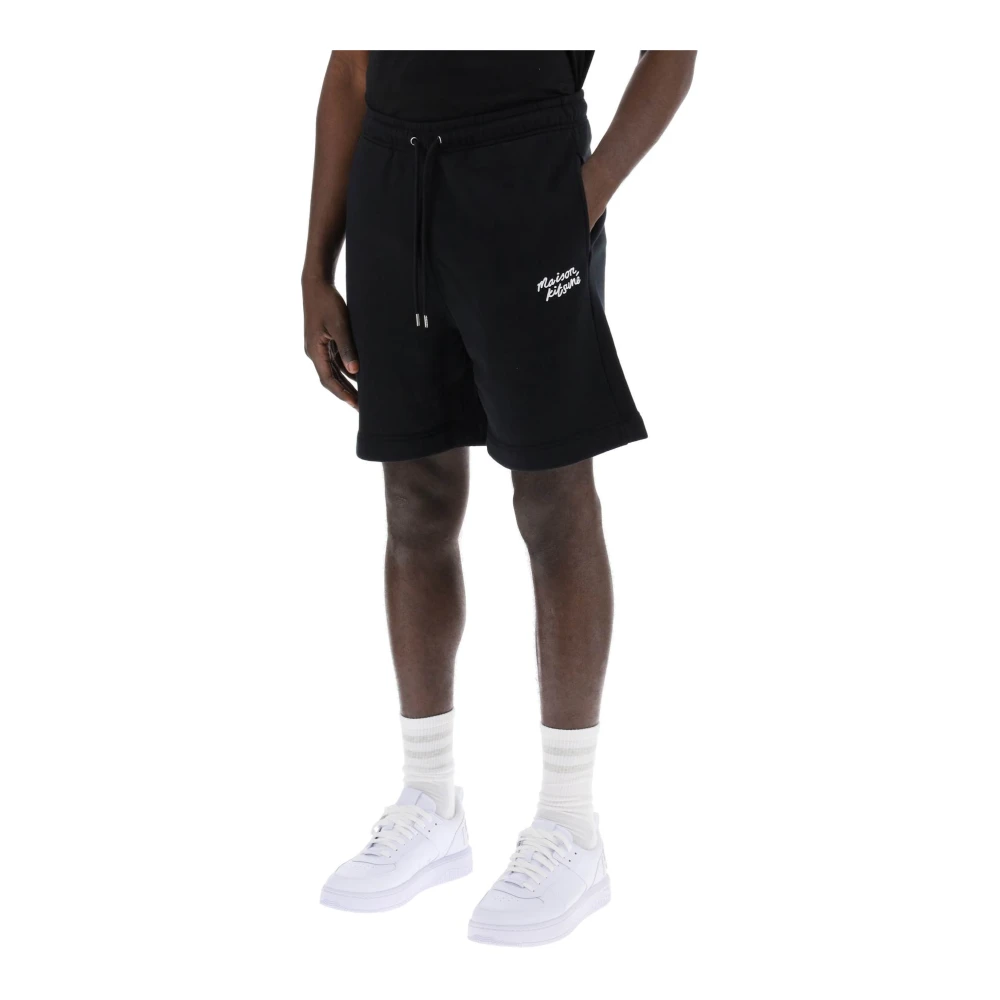 Maison Kitsuné Casual Shorts Black Heren