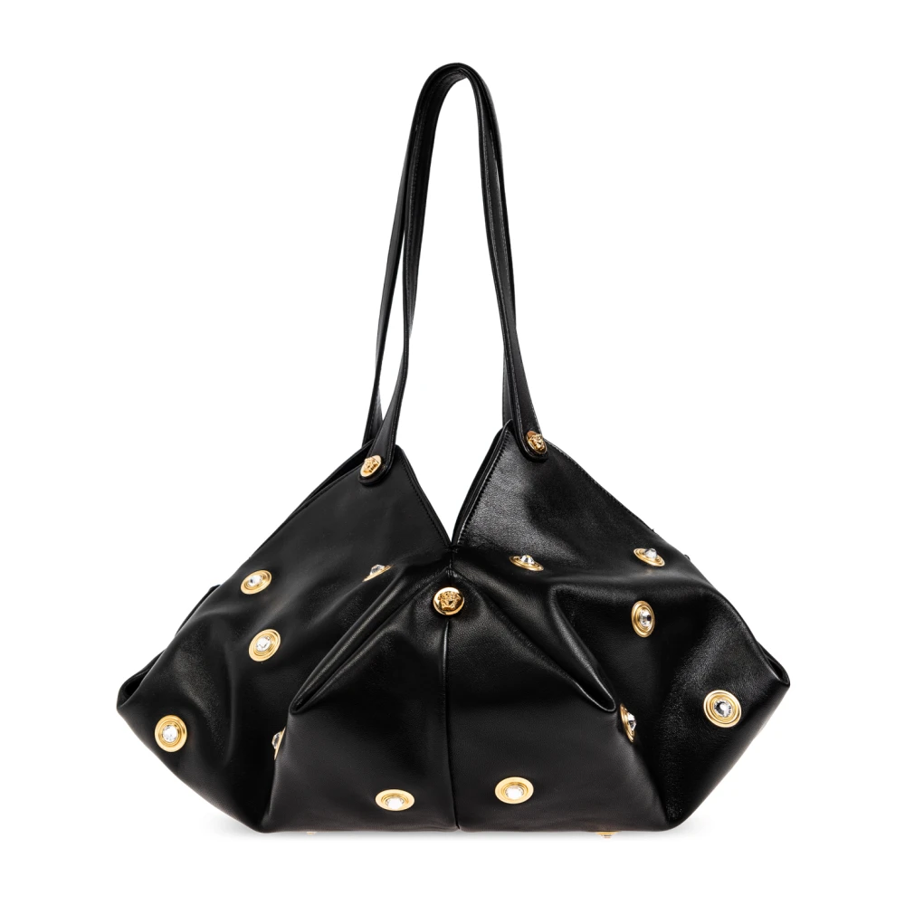 Versace Handtas Protea Black Dames