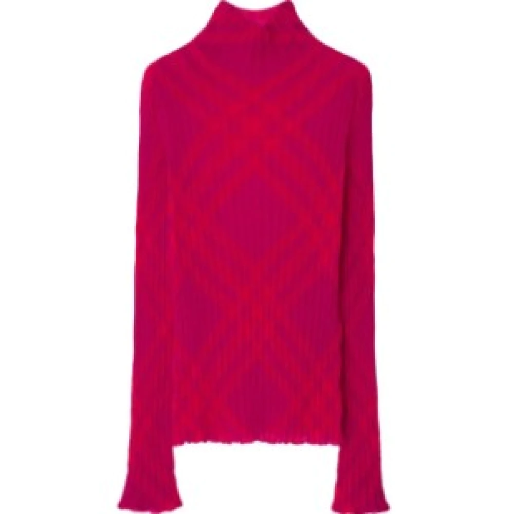 Burberry Stijlvolle Sweaters Collectie Pink Dames
