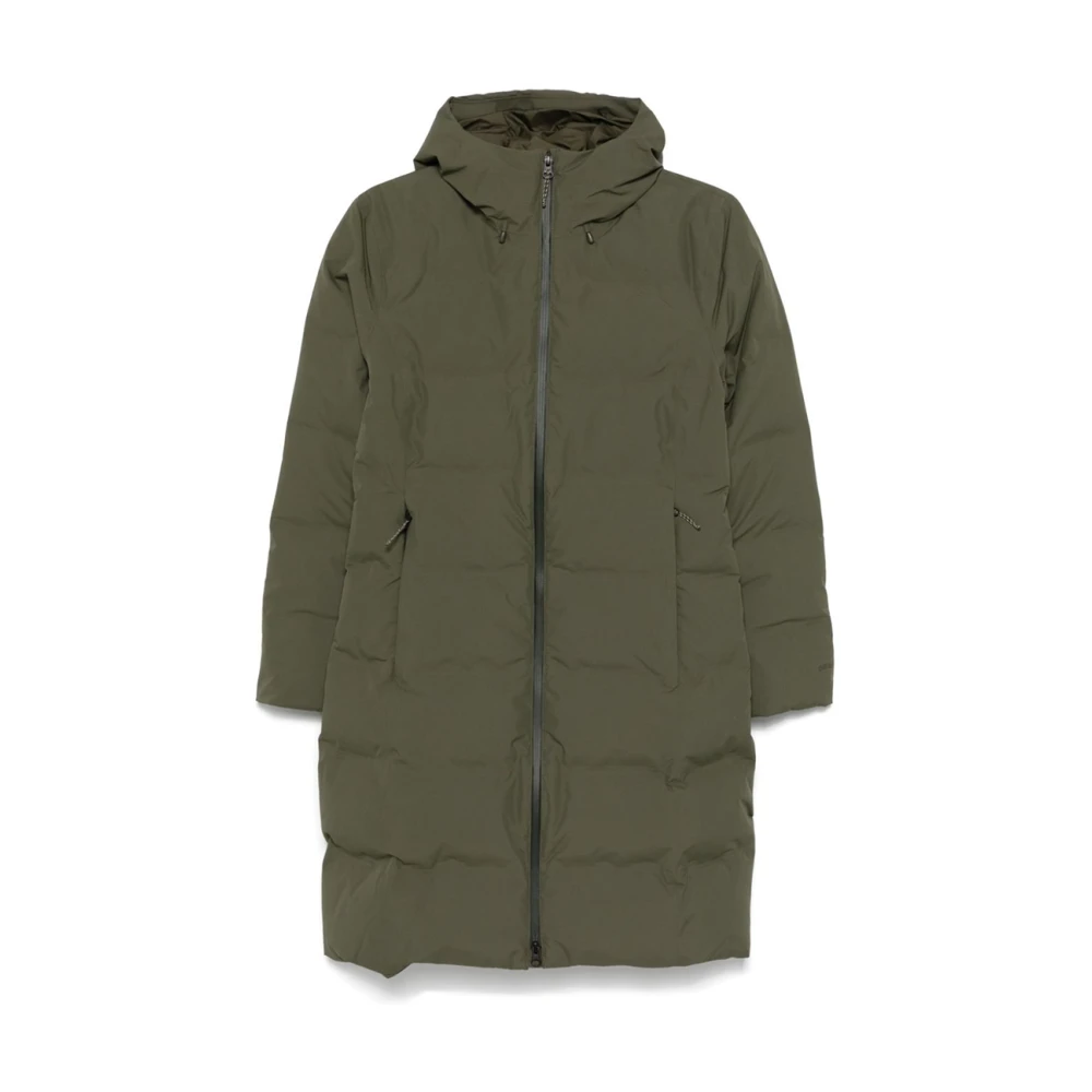 Patagonia Glacier Parka för vind och regn Green, Dam