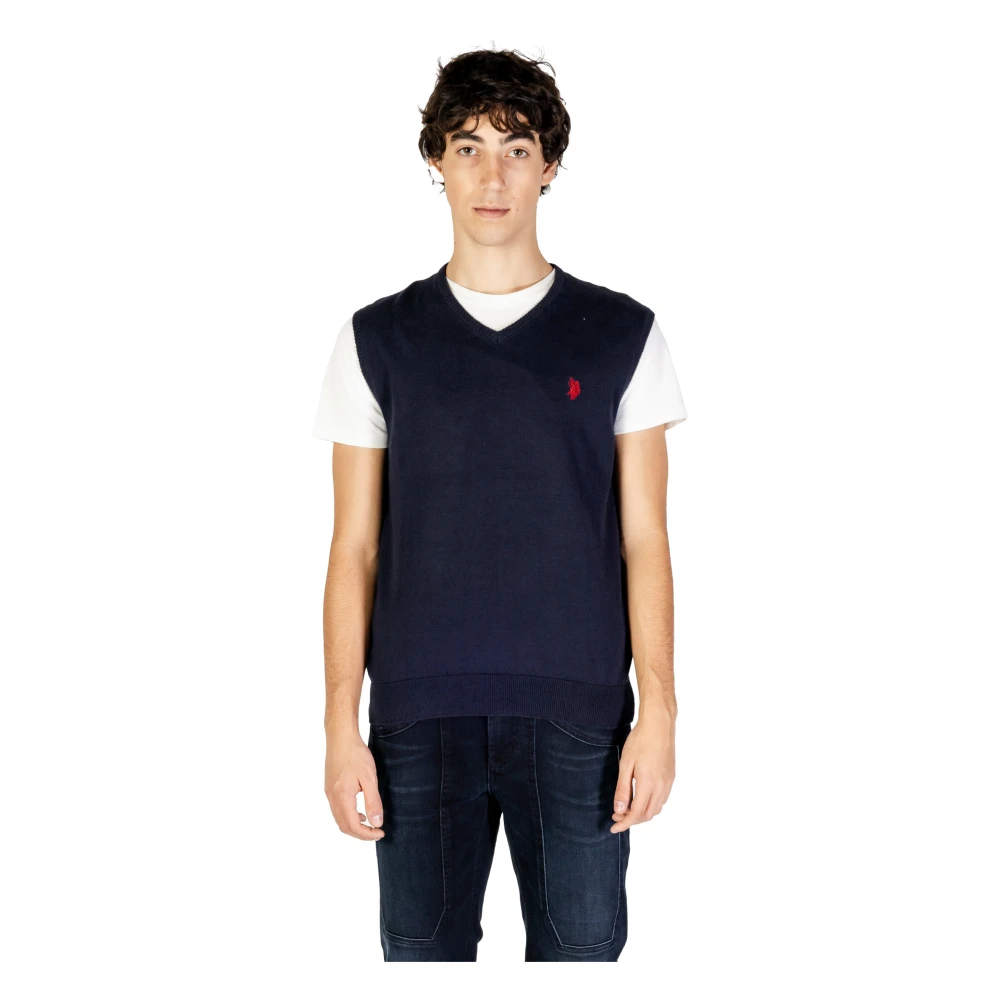 U.s. Polo Assn. Mannen Gebreide Kleding Collectie voor Herfst Winter Blue Heren