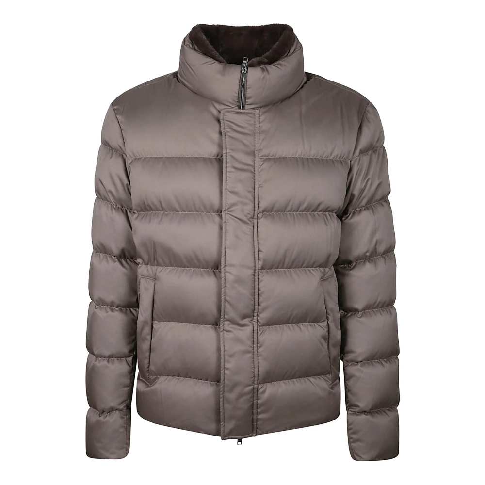 Herno Homme Marron - Arendelle Bomber Jacket - Vestes - Brun - Taille: 2XL