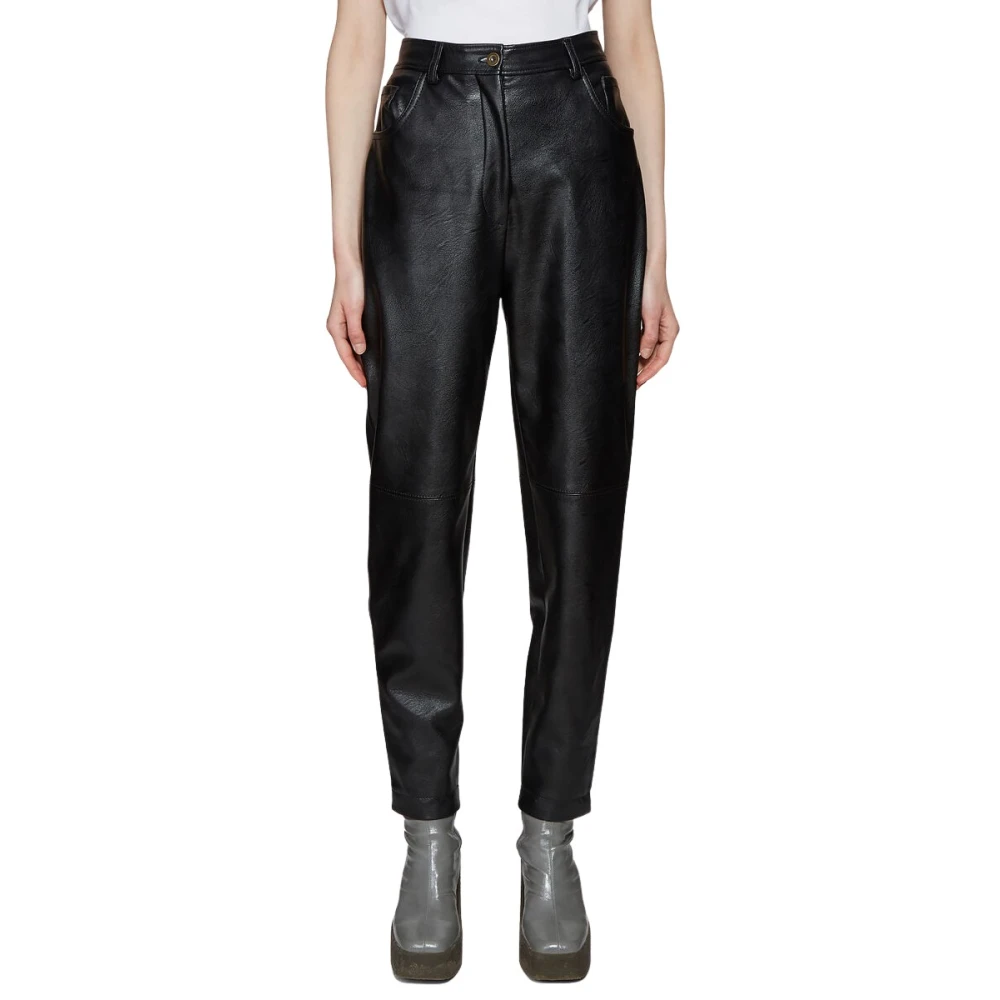 Trousers > Leather Trousers - - Stella McCartney - Modalova