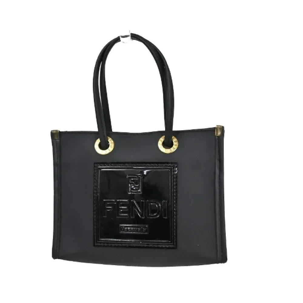 Fendi Vintage Pre-owned Rubber fendi-bags Black Dames