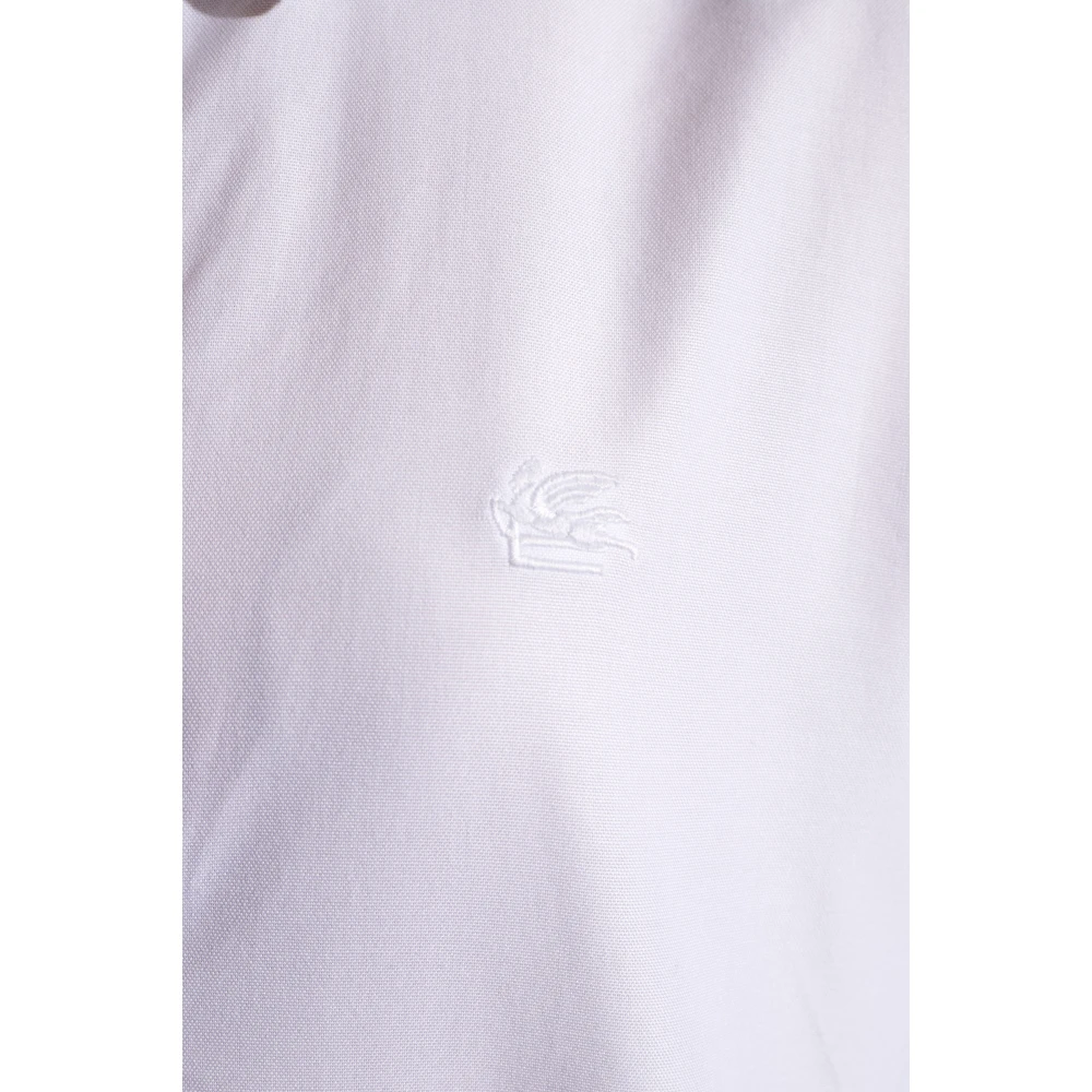 ETRO Shirt met logo White Dames