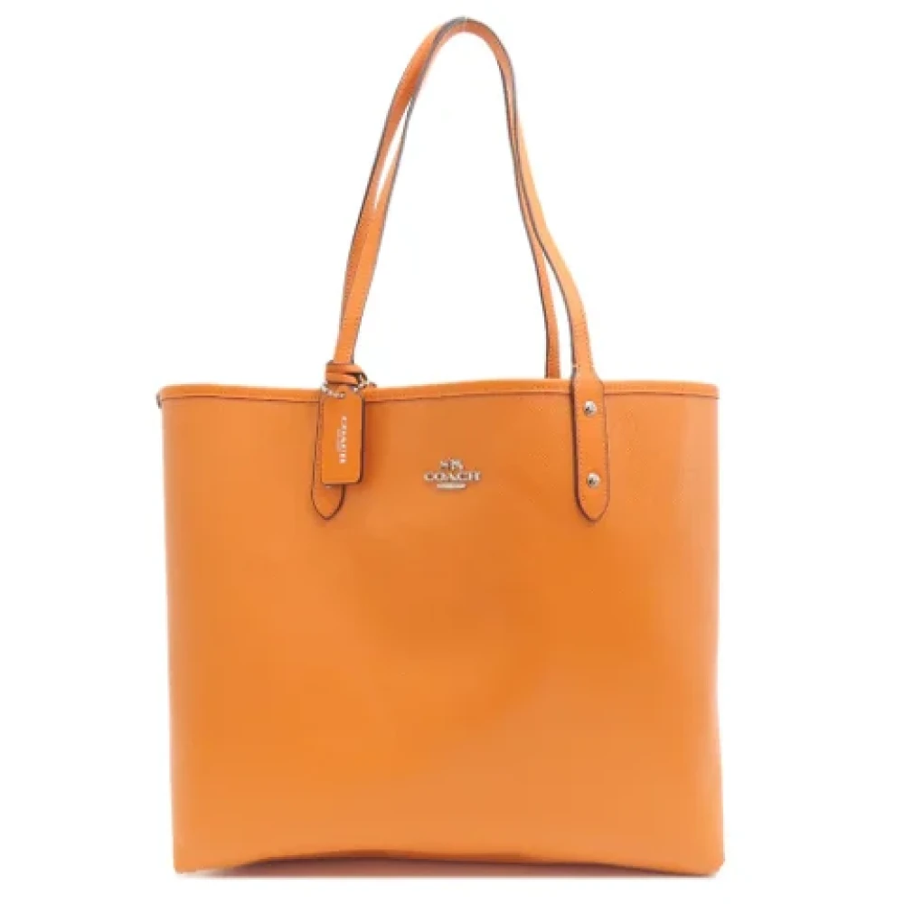Coach Pre-owned Fabric totes Beige Dames