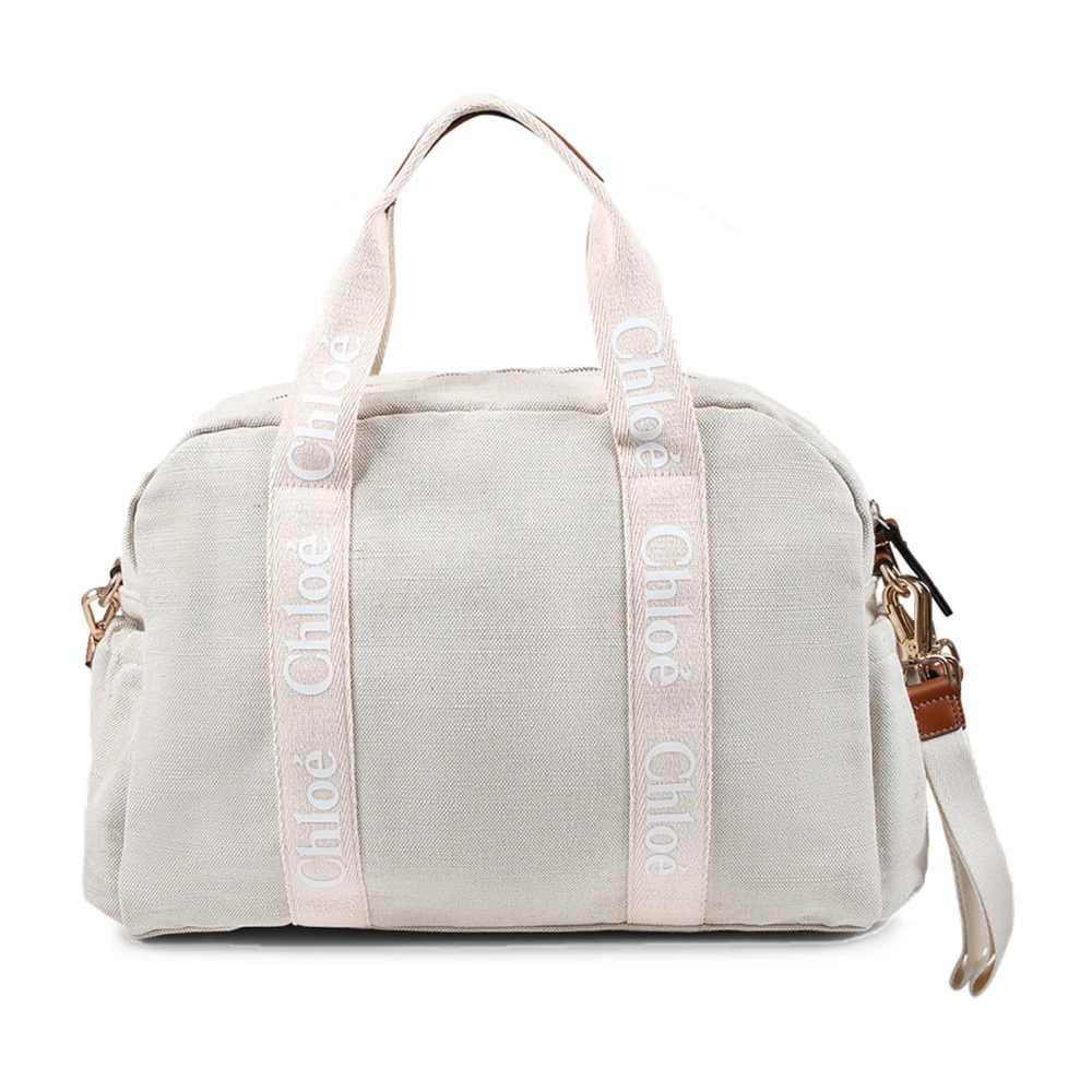 Chloé Beige Verzorgingstas met Kinderwagenriemen Beige Dames