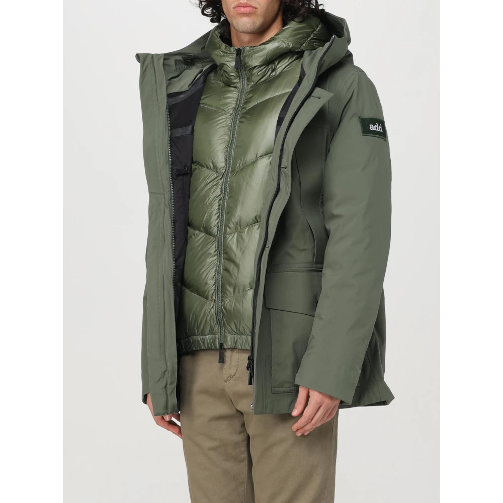 add Groene Jassen voor Stijlvolle Look Green Heren