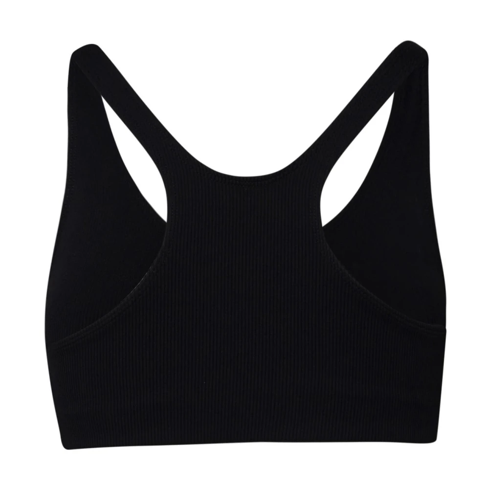 Sporty & Rich Nylon Sport BH Black Dames