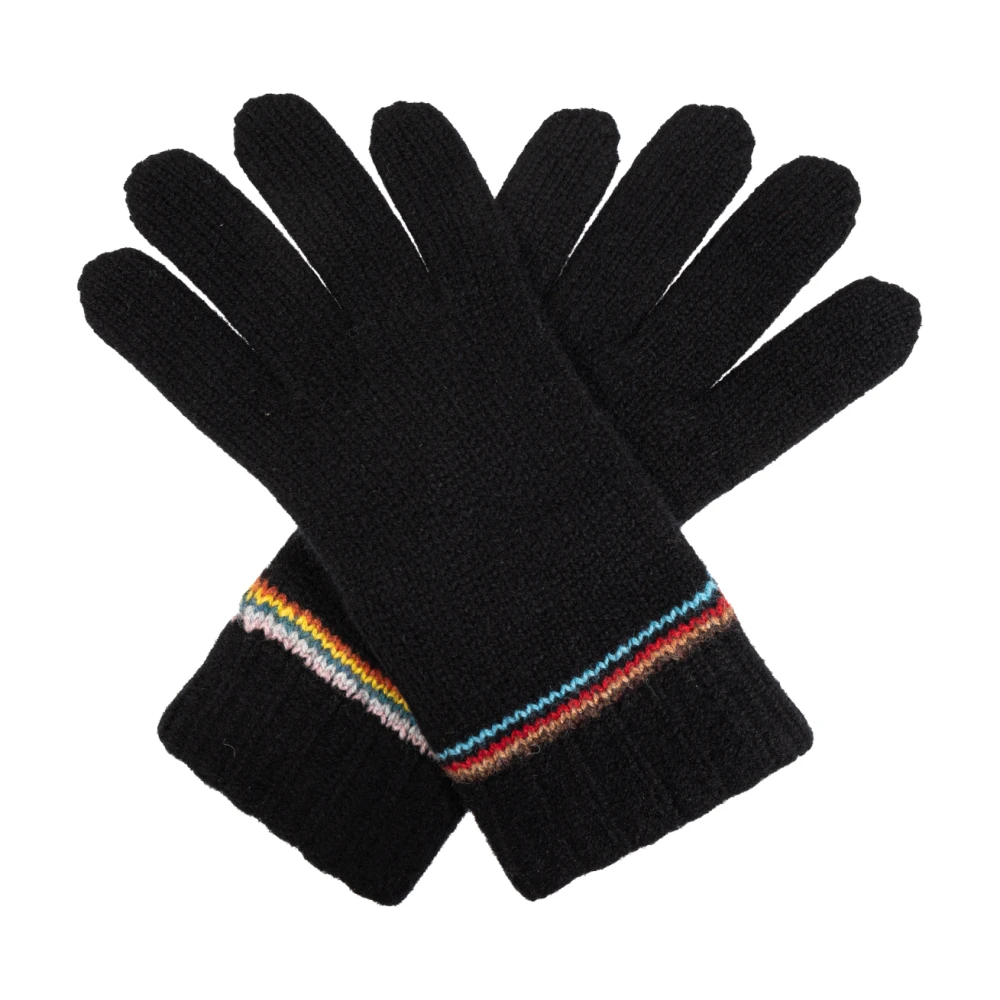 Paul Smith Wollen handschoenen Black Heren