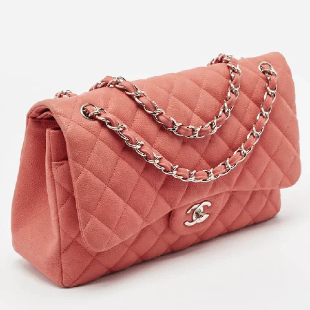 Chanel Vintage Pre-owned Fabric shoulder-bags Pink Dames