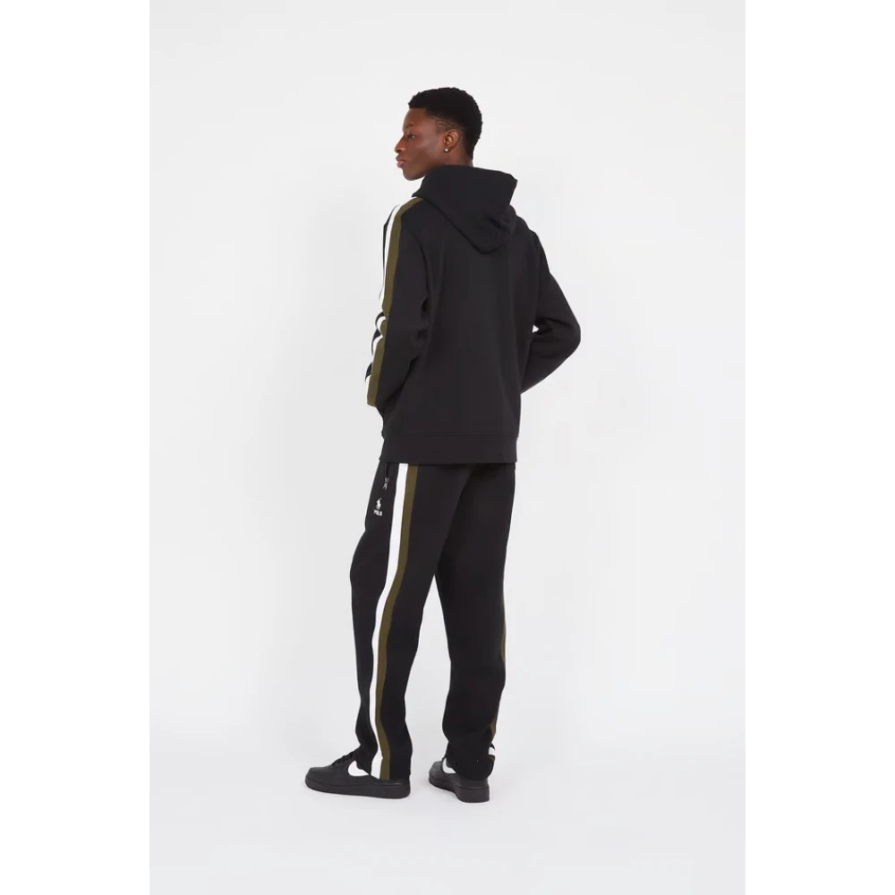 Polo Ralph Lauren Zwarte Katoen Polyester Regular Fit Broek Black Heren