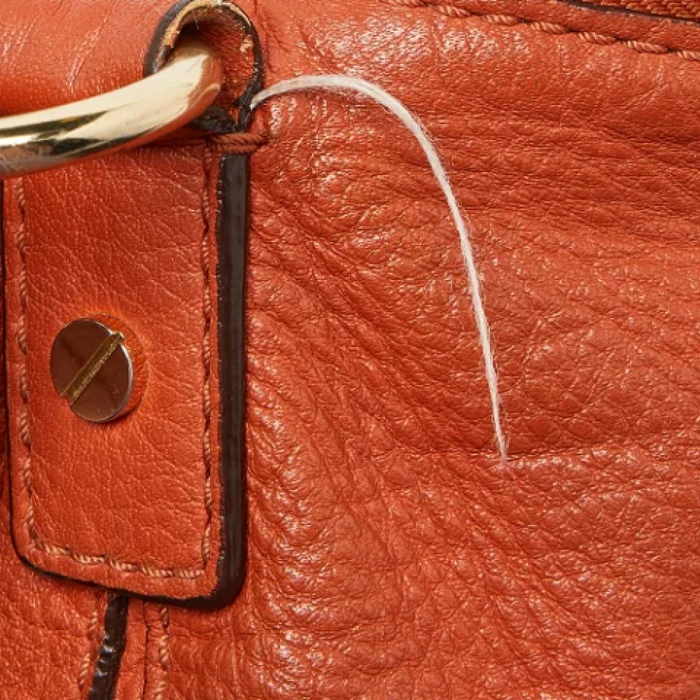 Michael Kors Pre-owned Leather handbags Orange Dames