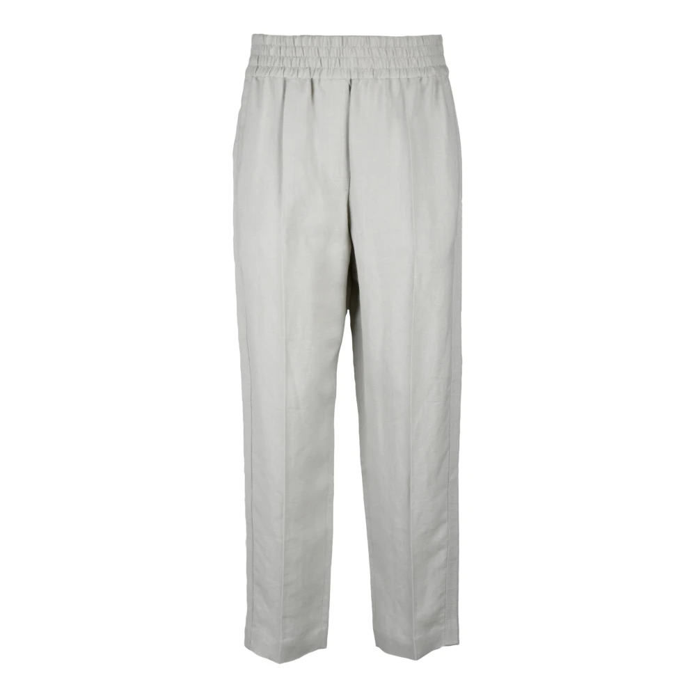 Trousers > Wide Trousers - - Brunello Cucinelli - Modalova